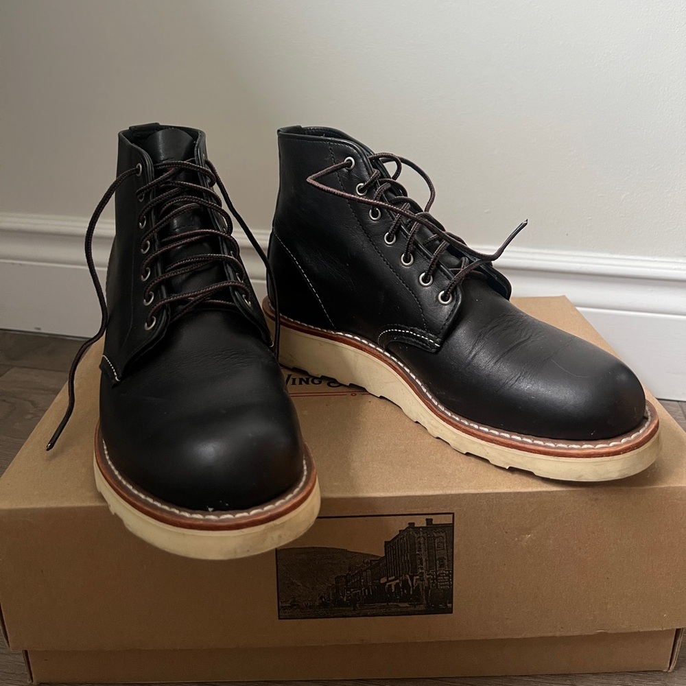 Red Wing Shoes Round Toe Boots
